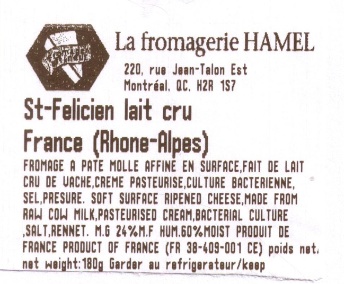 La fromagerie Hamel cheese recall