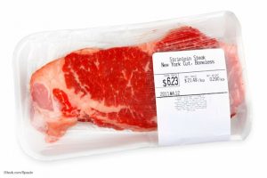 Label on Meats