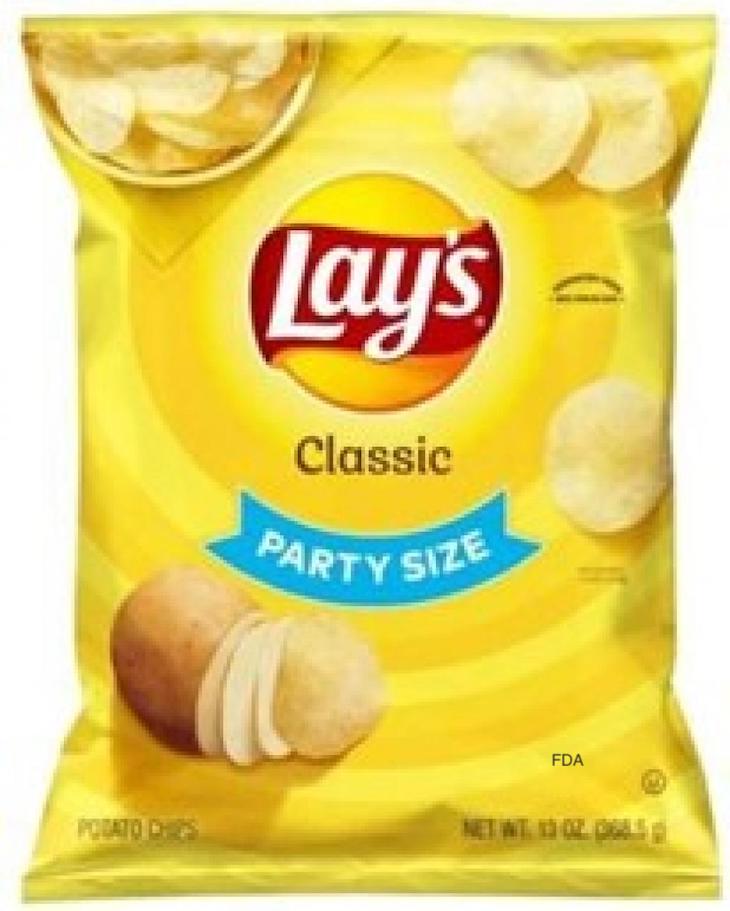 Lay's Classic Potato Chips Recalled For Undeclared Milk