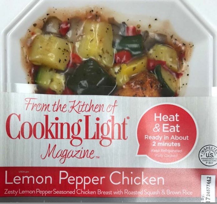 Lemon Pepper Chicken Recall