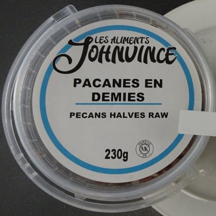 Les Aliments Johnvince Pecan Halves Recalled For Salmonella