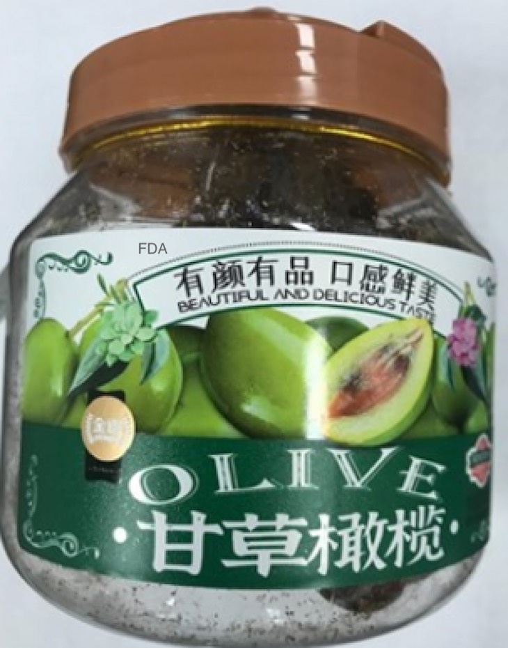Licorice Flavor Olive Recalled For Undeclared Sulfites