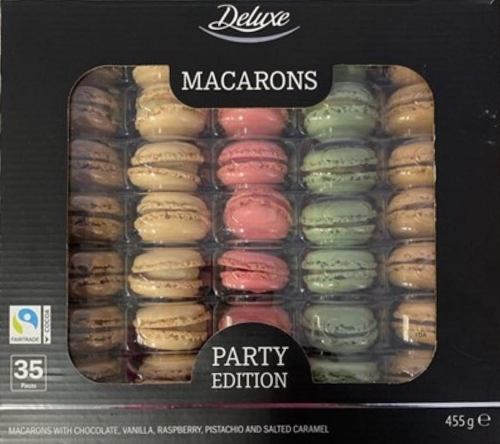 Lidl Deluxe Macarons Party Edition Recalled For Allergens