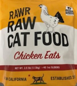 Link Between Lots of RAWR Raw Cat Food and Bird Flu H5N1
