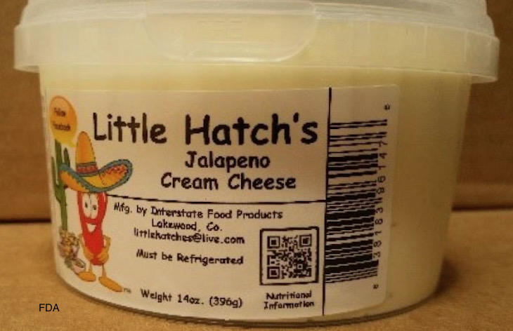 Little Hatches Jalapeno Cream Cheese Recalled For Possible Listeria
