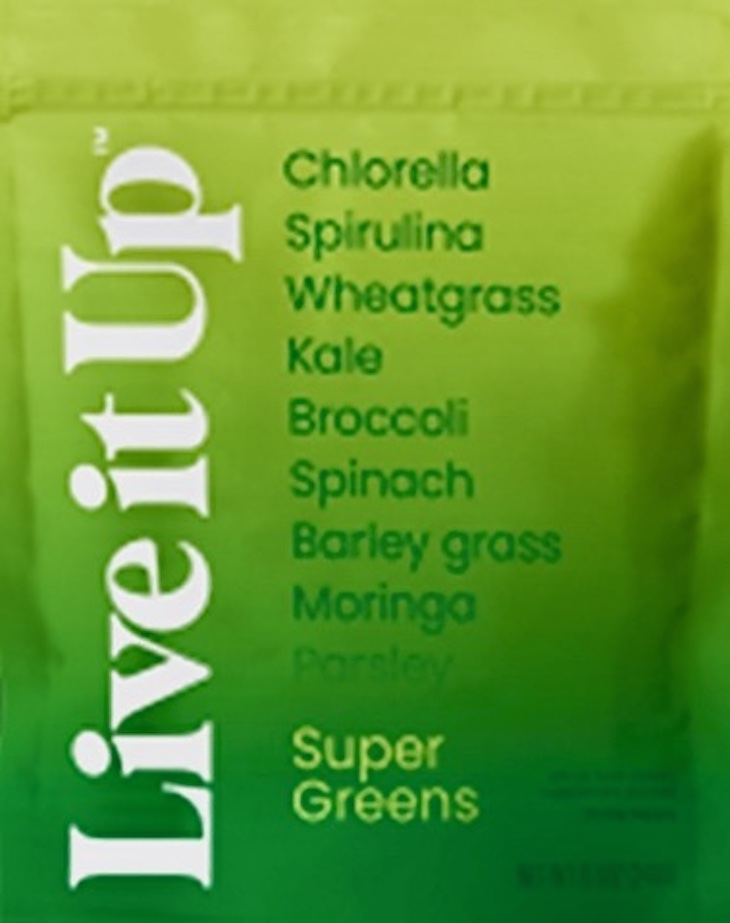 Live It Up Super Greens Recalled For Salmonella Contamination