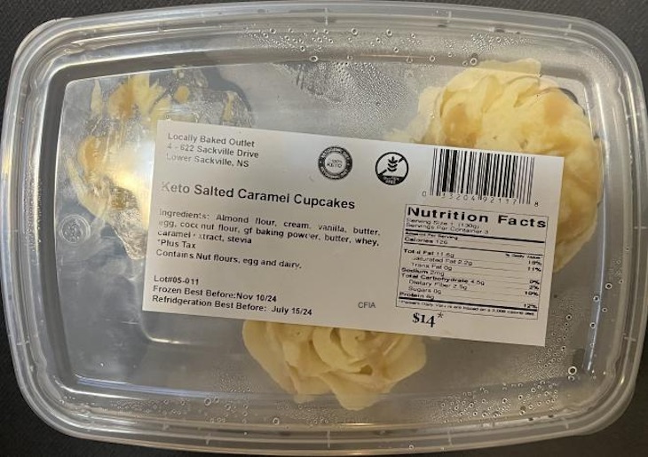 Locally Baked Outlet Salted Caramel Cupcakes Recalled For Peanut