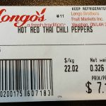 Longo's Chili Peppers Salmonella Recall