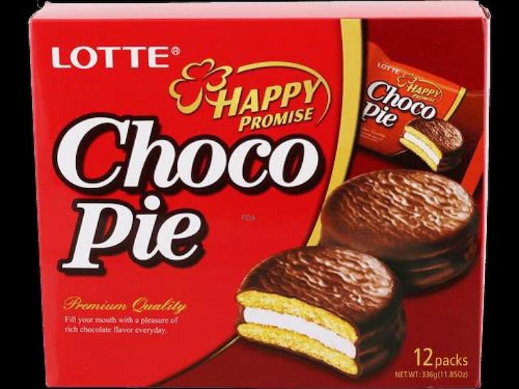 Lotte Chocopie Recalled For Misbranding And Almonds