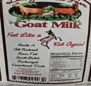 Lucky Hook Farm Pasteurized Goat Milk Recalled In Washington