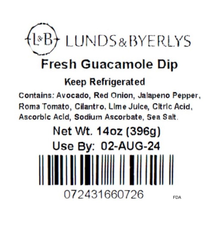 Lunds & Byerlys Guacamole Products Recalled For Listeria