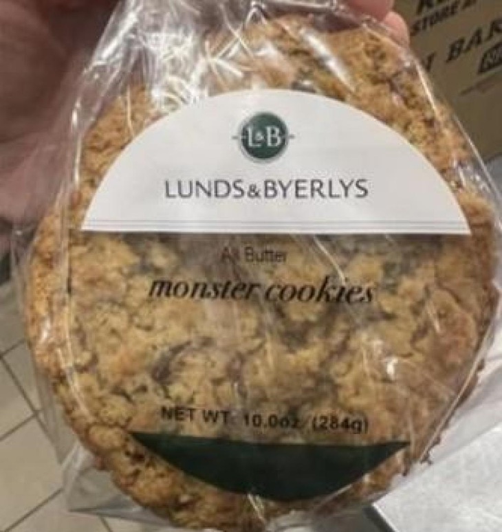 Lunds & Byerlys Monster Cookies Recalled For Allergens