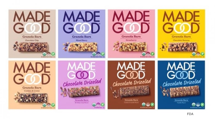 Made Good Granola Bars Recalled For Metal Pieces