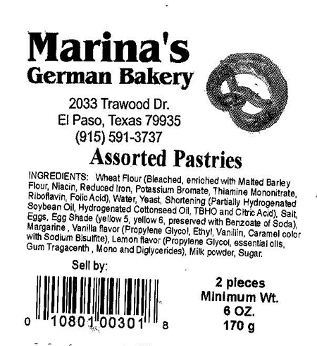 Marinas-Pastries