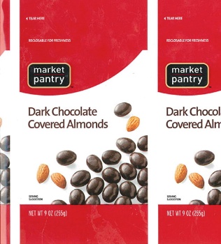 Market Pantry Chocolate Almonds Recall
