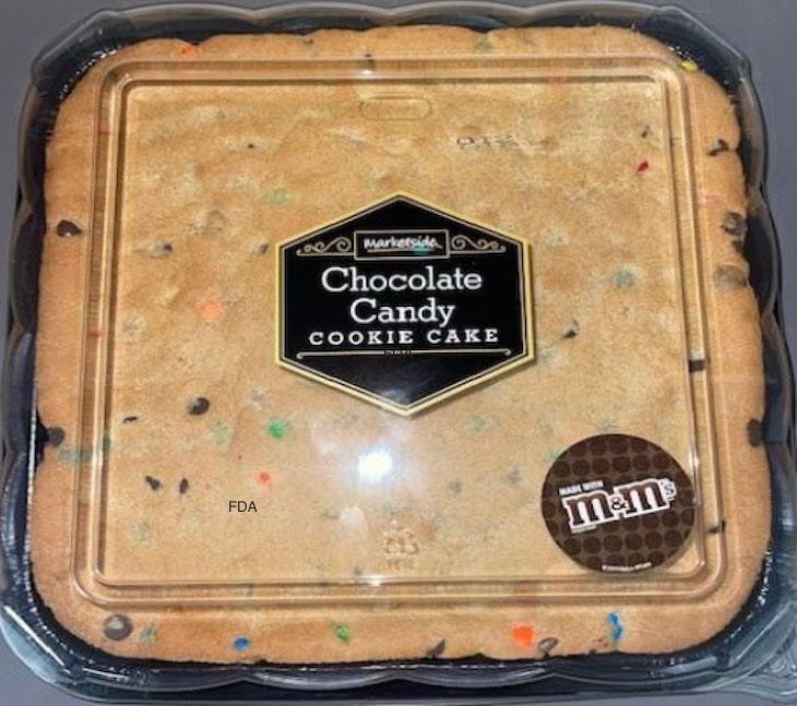 Marketside Chocolate Candy Cookie Cake Recalled For Peanuts