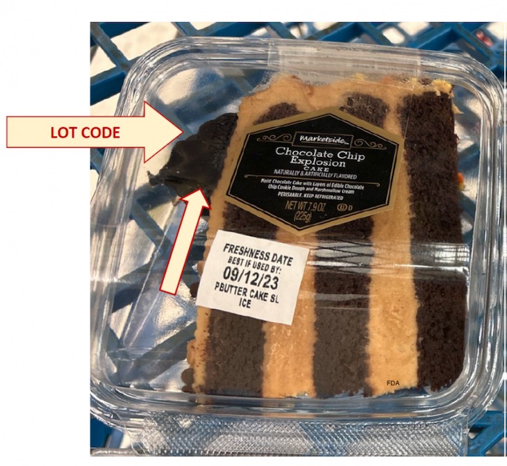Marketside Chocolate Chip Explosion Cake Recalled For Peanuts