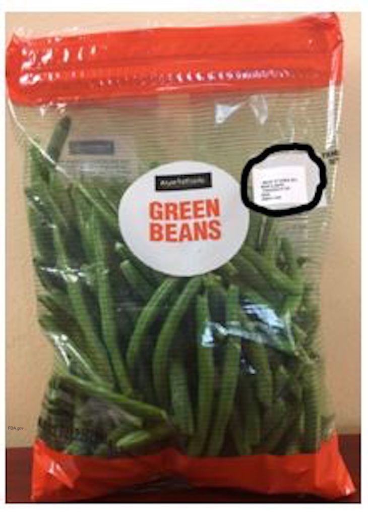 Marketside Green Bean Listeria Recall
