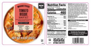 Marketside Tomato Bisque Soup Kit Recalled For Listeria