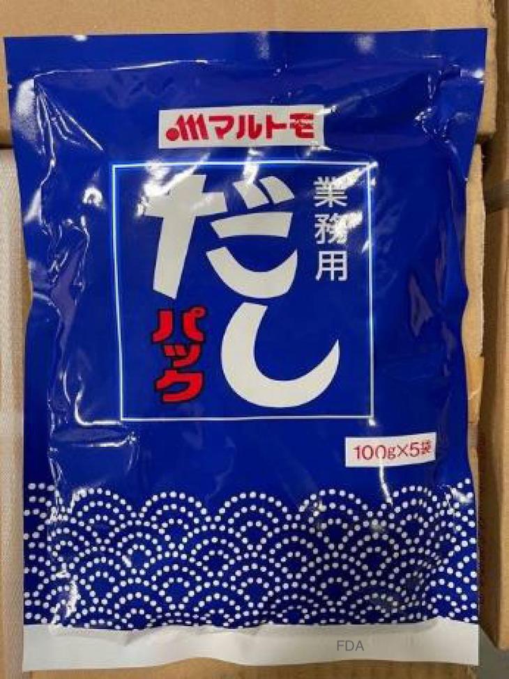 Marutomo Dashi Soup Base Recalled For Undeclared Wheat and Soy