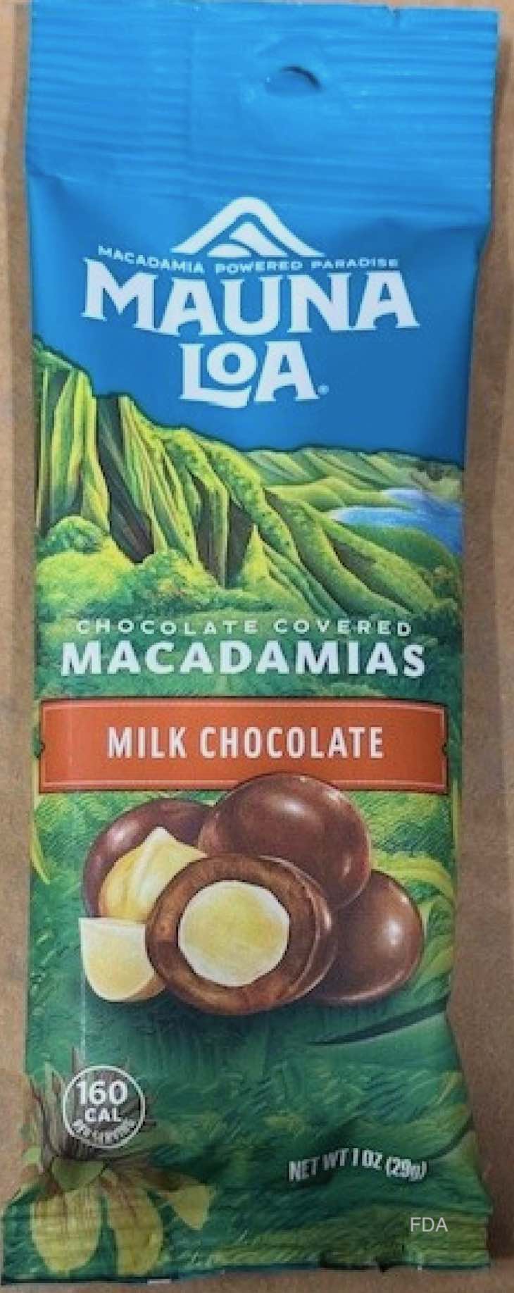 Mauna Loa Milk Chocolate Macadamias Recalled For Almonds