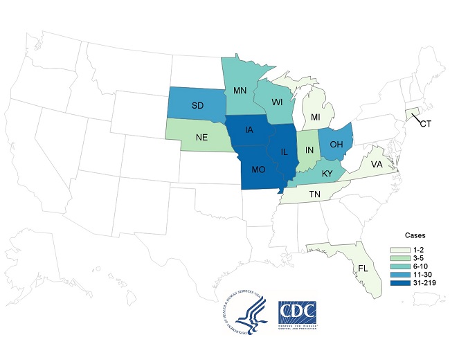 McDonald's Fresh Express Cyclospora Outbreak 8918