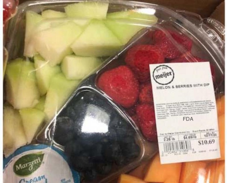 Meijer Recalls Whole Cantaloupe and Cut Trays For Salmonella
