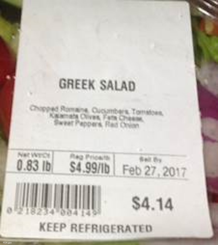 Meijer Salad Recall