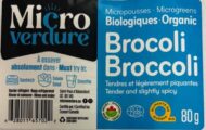 Micro Verdure Microgreens Recalled in Canada For E. coli
