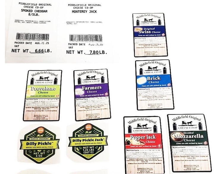Middlefield Co-Op Cheeses Recalled For Possible Listeria