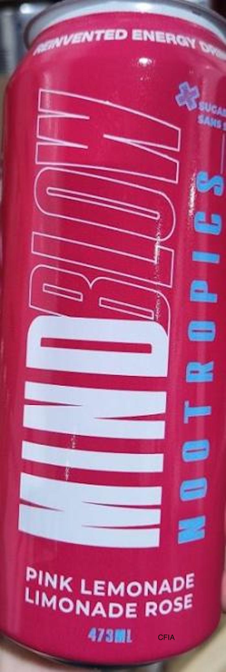Mindblow Energy Drinks Recalled in Canada For Non Permitted Ingredient