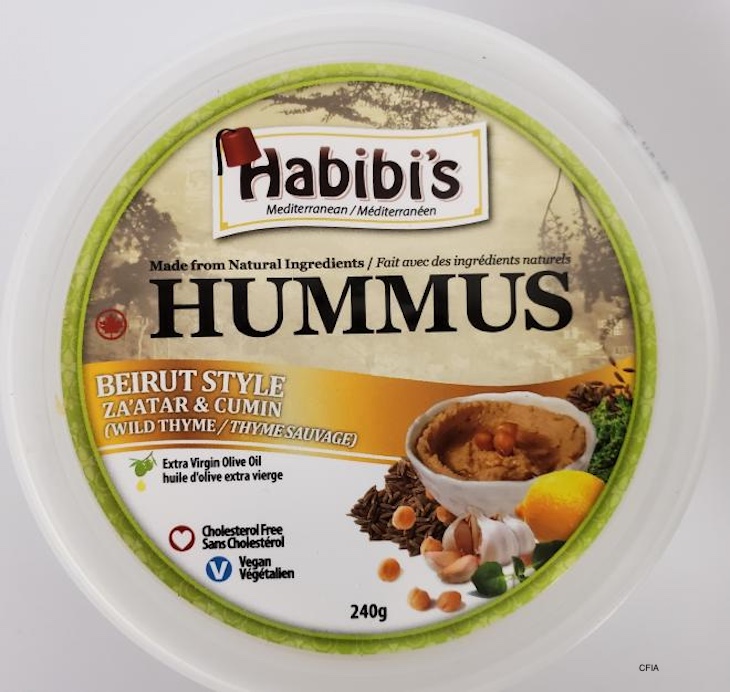 More Habibi's Mediterranean Dips Recalled For Peanut