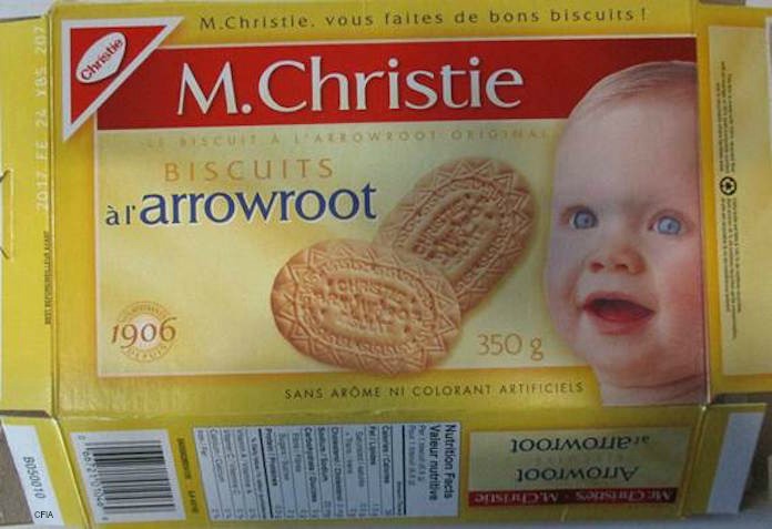 Mr. Christie Arrowroot Biscuit Recall Outbreak