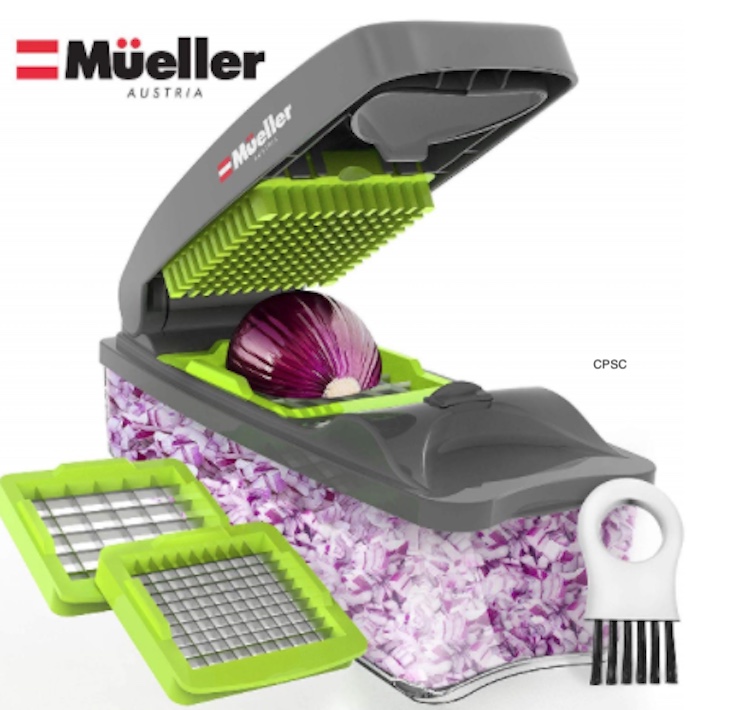 Mueller Austria Onion Choppers Recalled For Serious Laceration Hazard