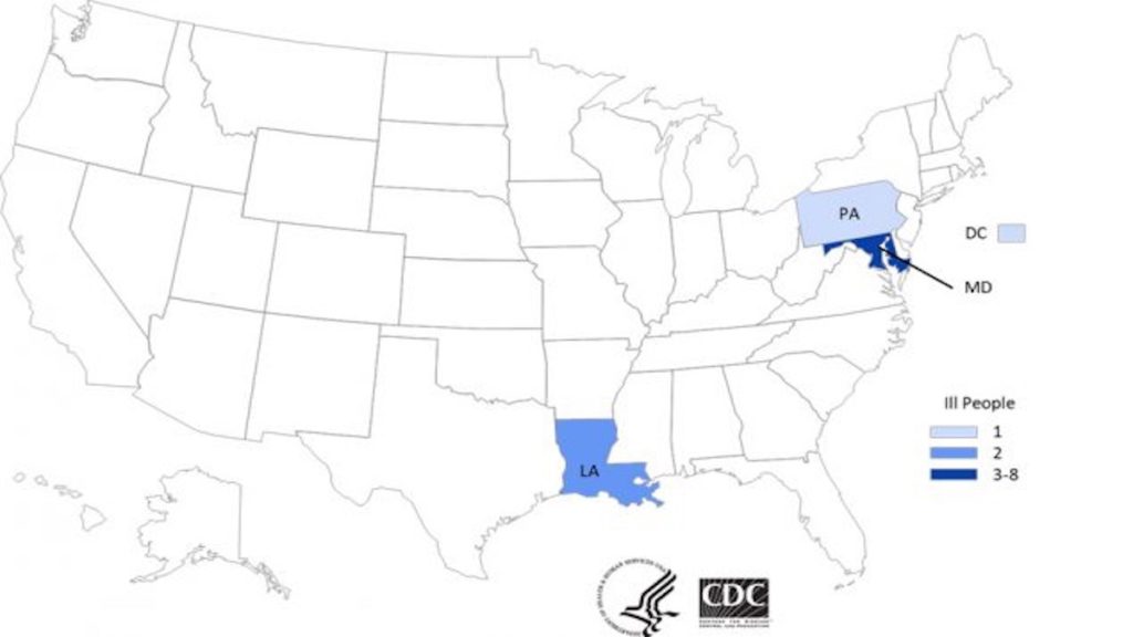 Multistate Vibrio Outbreak Linked to Fresh Crab from Venezuela Sickens 12