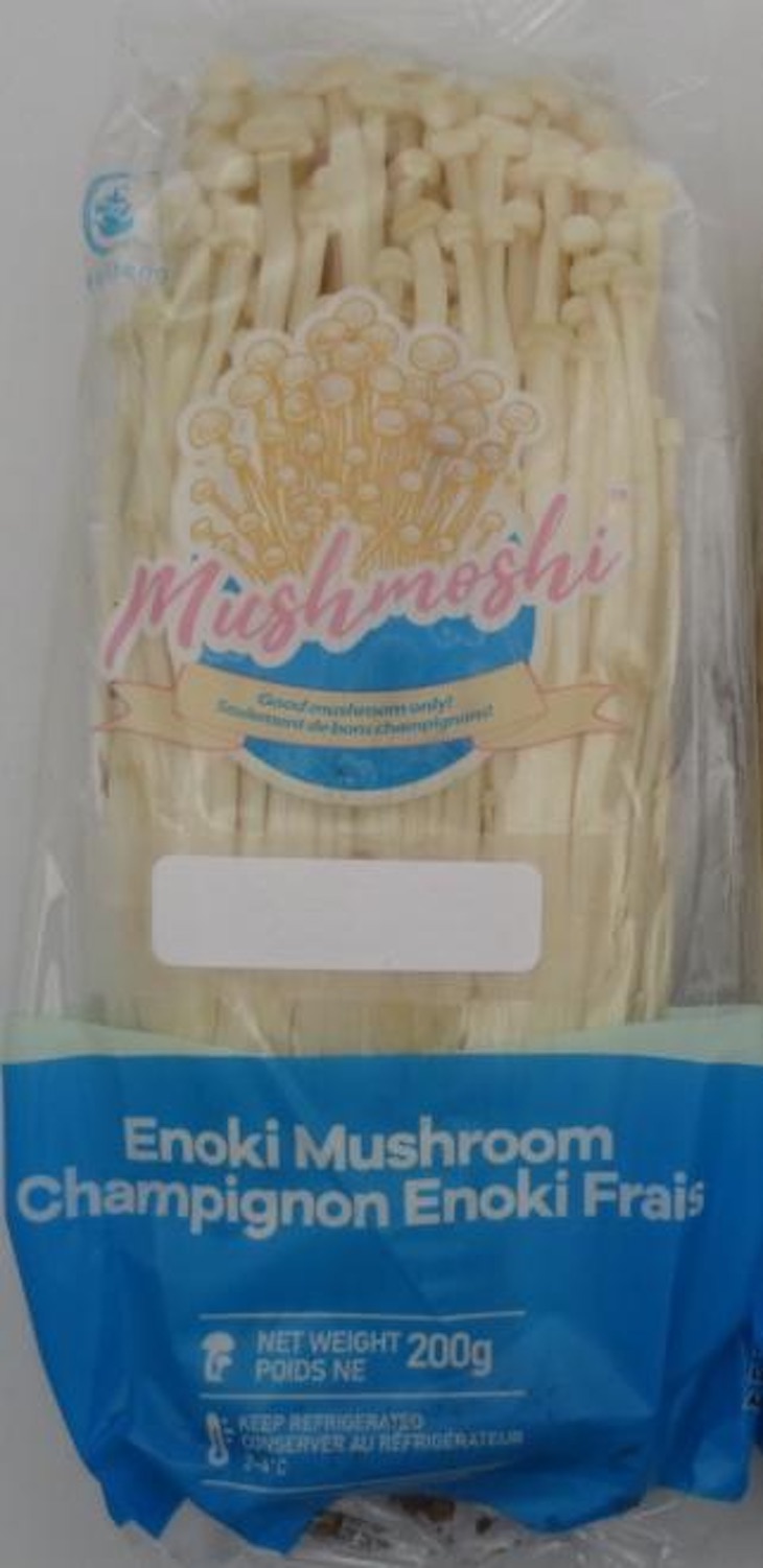 Mushmoshi Enoki Mushrooms Recalled For Listeria in Canada