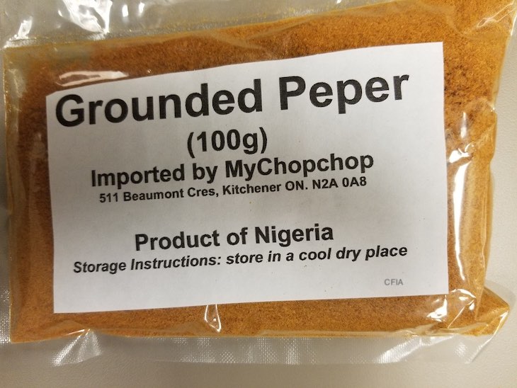 MyChopChop Grounded Peper Recalled in Canada For Salmonella