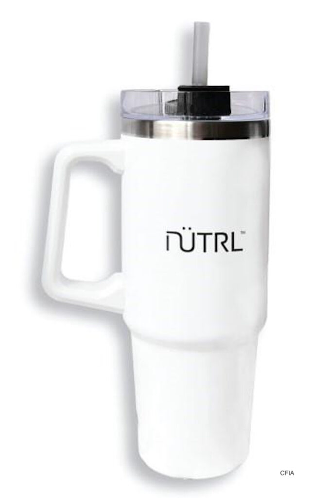 NÜTRL Tumbler Cup Recalled in Canada For Chemical Hazard