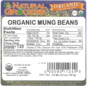 Natural Grocers Organic Mung Beans Recalled For Glass Pieces