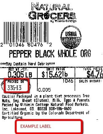 Natural Grocers Recalls Peppercorns For Possible Salmonella