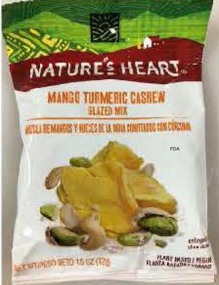 Nature's Heart Trail Mix Recalled For Undeclared Peanuts