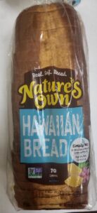 Nature's Own Hawaiian Bread Recalled For Undeclared Milk