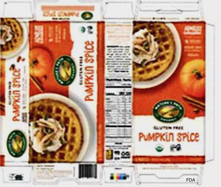 Nature's Path Organic Waffles Recalled For Undeclared Peanuts
