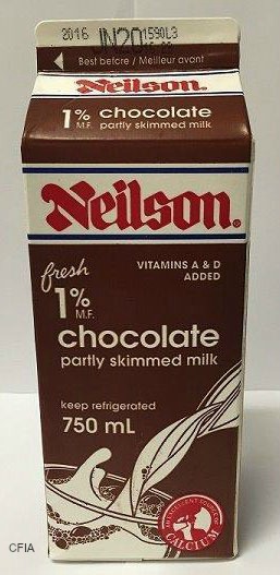 Neilson Chocolate Milk Listeria Recall