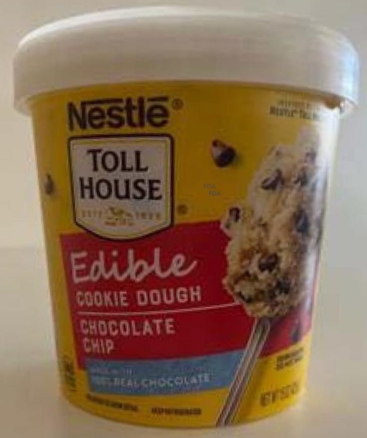 Nestle Chocolate Chip Cookie Dough Recalled For Foreign Material