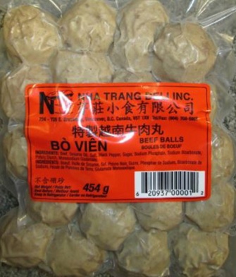 Nha Trang Beef Balls Listeria Recall
