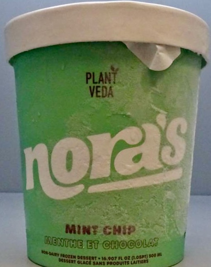 Nora's Mint Chip Non Dairy Frozen Dessert Recalled For Peanuts