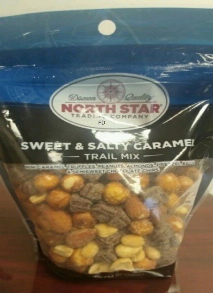 North Star Sweet and Salty Caramel Trail Mix Recalled For Cashews