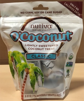 Nutiva O'Coconut Salmonella Recall