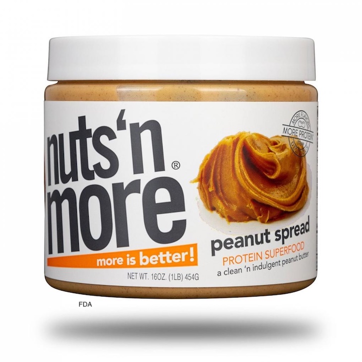 Nuts 'N More Peanut Spread Recalled in Canada For Listeria